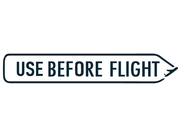 USE BFEFORE FLIGT Logo